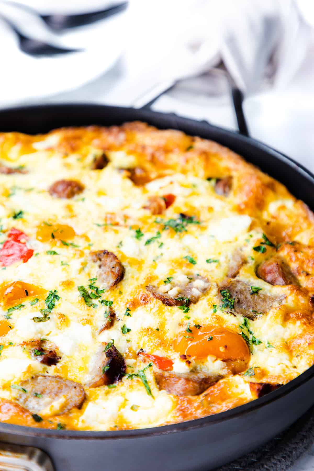 Sausage & Peppers Frittata: A Quick Italian-American Twist